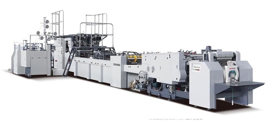 China Fully automatic sheet-feeding paper bag making machine supplier