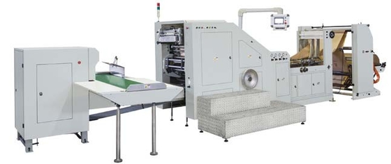 China Roll Feeding Square Bottom Paper Bag Machine supplier