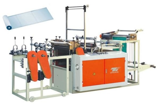 China DFL Series Computer Cutting-off Continuous-rolled Bag Making  Machine supplier
