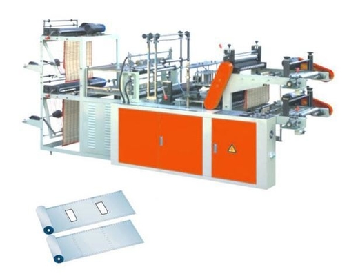 China Computer Control Two-layer rolling Bag-making Machine For Vest &amp; Flat Bags supplier
