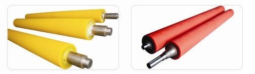 China PU rubber  roller supplier